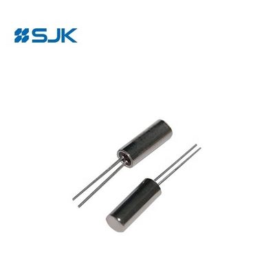 32.768KHz SJK Thru-Hole Crystal Unit 2*6mm or 3*8mm Tuning Fork Crystal for Industrial
