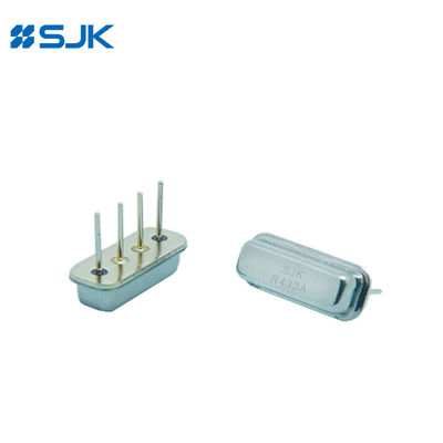 100 Ω F-11 DIP Saw Resonator For 2.0 MHz-50 MHz Range With 4 Pins