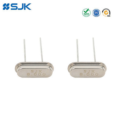 6B Series HC-49S/SS Crystal Unit 3.0MHz To 100.0MHz With Tight Tolerance And Stability For Security Systems
