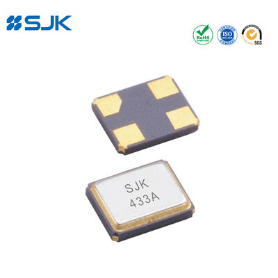 SMD 3225 SAW Resonator 433.92MHz ±75KHz 4 pads for Remote Control Security Alarm